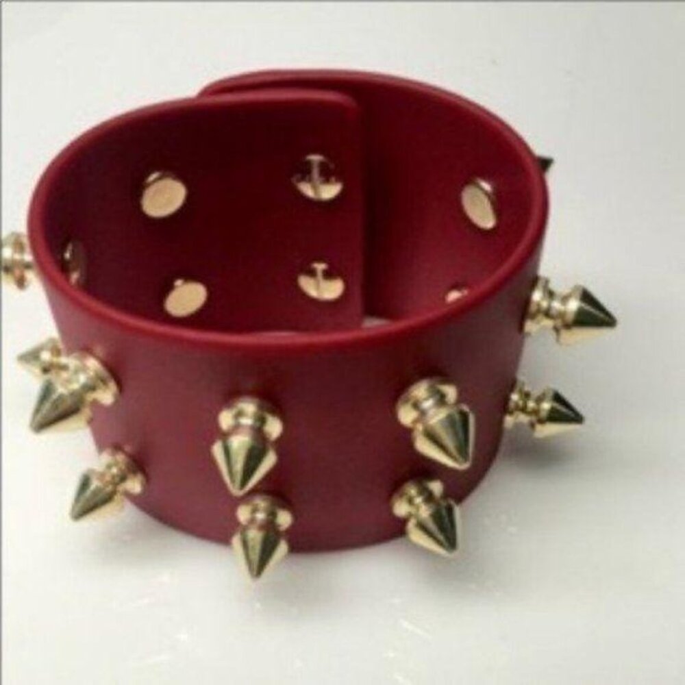 Diana Broussard Ian Bracelet In Red And Gold